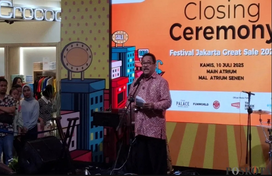 Festival Jakarta Great Sale 2025 Resmi Ditutup, Nilai Transaksi Melebihi Target